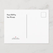 Halloween Invitation Briefkaart (Achterkant)