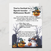 Halloween Invitations Party (Devant / Derrière)