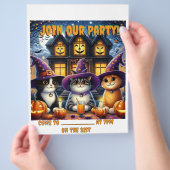 Halloween Invite Flyer (Hand)
