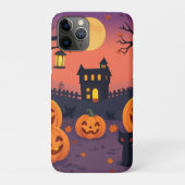 Halloween iPhone & iPad Case – Schattigee Pompoene (Achterkant)