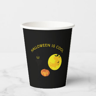 Halloween is cool papieren bekers
