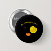 Halloween is cool ronde button 5,7 cm (Voorkant /achterkant)