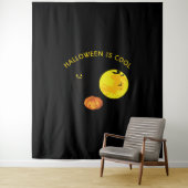 Halloween is cool wandkleed (In situ)