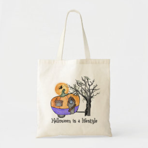 Halloween is een levensstijl   Camper   Aanhangwag Tote Bag