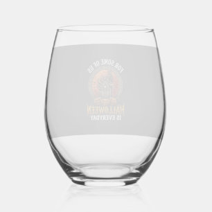 Halloween Is Elke Dag Monster Hand Grafsteen Pompo Wijnglas Zonder Voet