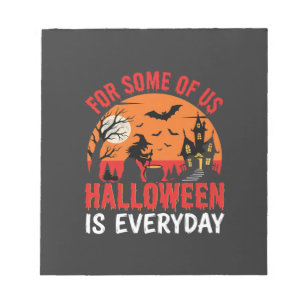 Halloween Is Everyday Heks Geest Huis Notitieblok