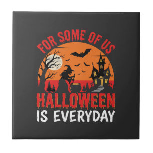 Halloween Is Everyday Heks Geest Huis Tegeltje
