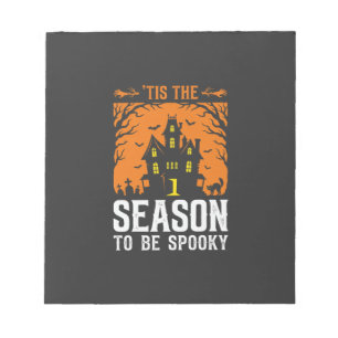 Halloween is het seizoen om griezelig te zijn Desi Notitieblok