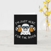 Halloween is hier alleen voor boosdoeners Geest Gr Kaart (Gele Bloem)