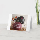 ** HALLOWEEN IS HIER *** IK HOU ERVAN OM TIJD MET  KAART (Voorkant)