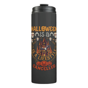 Halloween Is Levensstijl Geannuleerd Kasteel Sched Thermosbeker