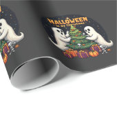 Halloween is mijn Kerstmis Grappige Geest Xmas Ker Cadeaupapier (Rol Hoek)