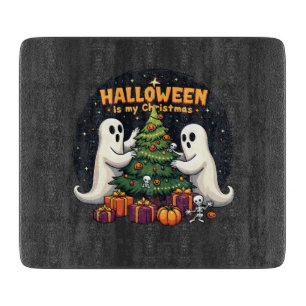Halloween is mijn Kerstmis Grappige Geest Xmas Ker Snijplank