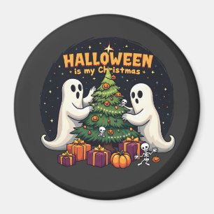 Halloween is mijn Kerstmis Grappige Geest Xmas Sin Magneet