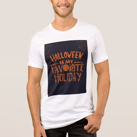 Halloween is my favorite design T Shirt (Voorkant)