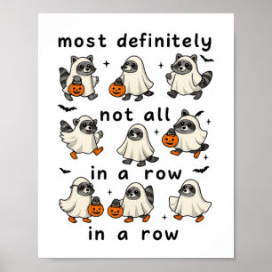 Halloween is zeker niet alles op een rij Ghost R Poster