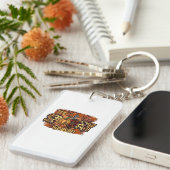 Halloween It Is Spooky Season Birthday Sleutelhanger (Voorkant Rechts)