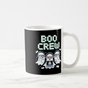 Halloween IT Tech Helpdesk Support Stem van Boo Cr Koffiemok