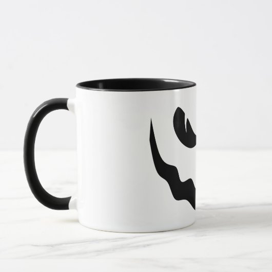 Halloween Jack O lantaarn pompoen griezelig gezich Mok (Links)