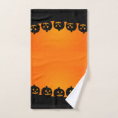 Halloween Jack-O-Lantern Bad Handdoek (Handdoek)