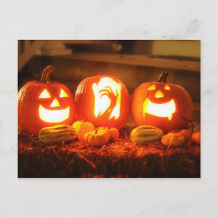 Halloween Jack O Lantern Briefkaart