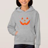 Halloween Jack-o'-lantern citrouille visage enfant (Devant)