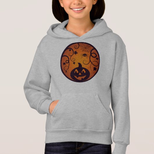 Halloween Jack-o'-lantern citrouille visage et ara (Devant)