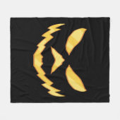 Halloween Jack O Lantern  Fleece Deken (Voorkant (Horizontaal))