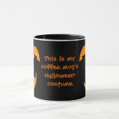 Halloween Jack-o'-lantern Funny Face Mok (Midden)