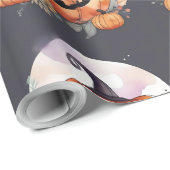 Halloween Jack-O-Lantern . Halloween, Fall Cadeaupapier (Rol Hoek)