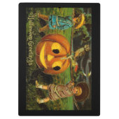Halloween Jack-o-Lantern Harvest Night beroemd gem Klembord (Achterkant)