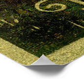 Halloween Jack-o-Lantern Harvest Night beroemd gem Poster (Hoek)