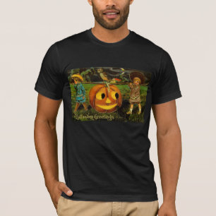Halloween Jack-o-Lantern Harvest Night beroemd gem T-shirt
