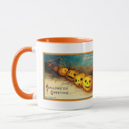  Halloween Jack o' Lantern in a Row Mok (Links)