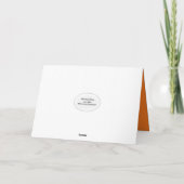 Halloween Jack-o-Lantern In Oceaan Feestdagen Kaart (Achterkant)