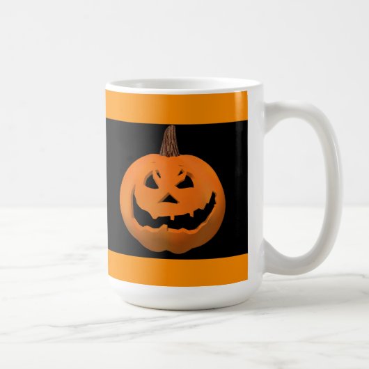Halloween : Jack-o'-lantern mauvais : Tasse de (Droite)