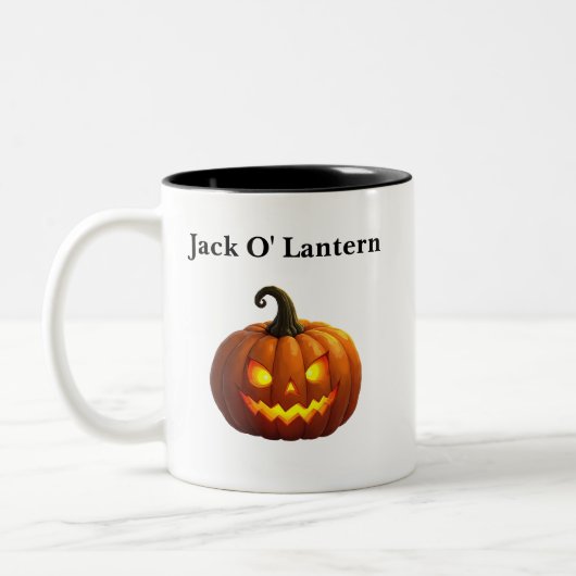Halloween Jack O' Lantern Mok (Links)