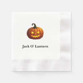 Halloween Jack O' Lantern Papieren servet
