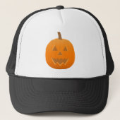 Halloween: Jack-O-Lantern: pompoen: Trucker Pet (Voorkant)