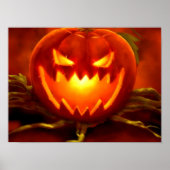 Halloween Jack O Lantern Poster (Voorkant)