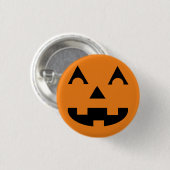 Halloween Jack O Lantern Pumpkin Face Ronde Button 3,2 Cm (Voorkant /achterkant)