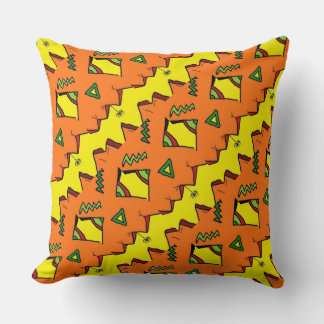 Halloween Jack-O-Lantern & Spider Pillow Cotton Kussen