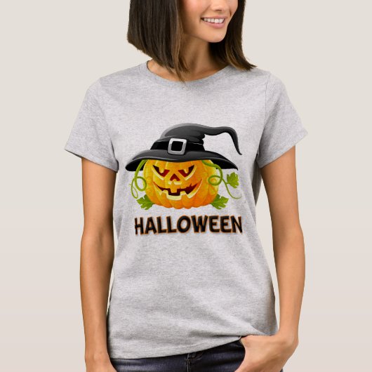 Halloween Jack-o-lantern T-Shirt (Voorkant)