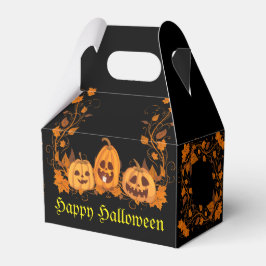 Halloween Jack-O-Lantern Trio Favor Box Bedankdoosjes