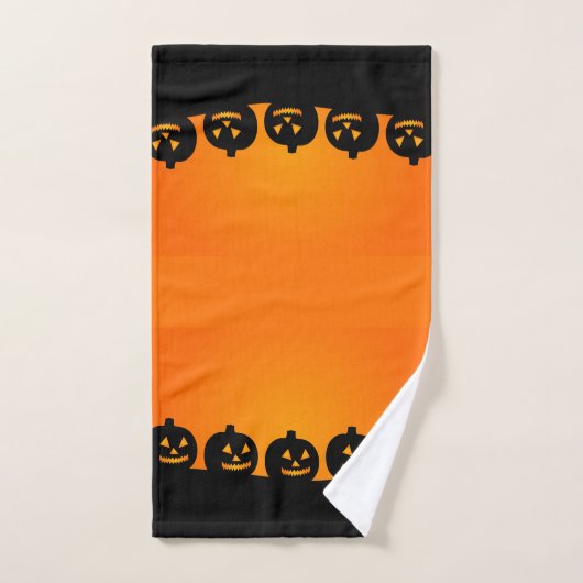 Halloween Jack-O-Lanterns (Serviette à main)