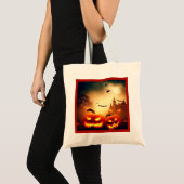 Halloween - Jack-O-Lanterns 8 Sacs fourre-tout (Devant (produit))