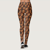 Halloween Jack O Lanterns Leggings (Dos)