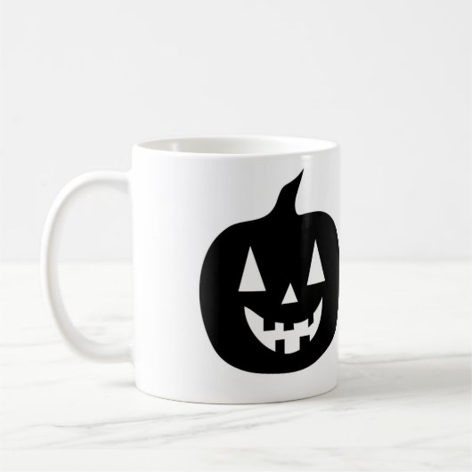 Halloween JACK O'LANTERN BOO! Koffiemok (Links)