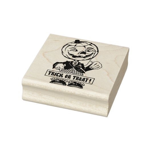  Halloween Jack O'Lantern Man Rubberstempel (Stempel)