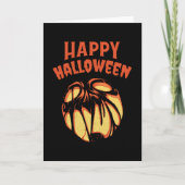 Halloween Jack o'Lantern pomkin Kaart (Voorkant)
